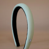 Slender Headband Smokey Lime Green No Studs