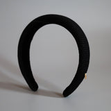 Black Luxe Mesh OG Headband