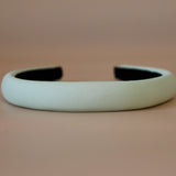 Slender Headband Smokey Lime Green No Studs