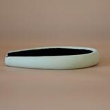 Slender Headband Smokey Lime Green No Studs