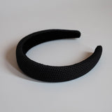 Black Luxe Mesh OG Headband