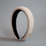 Off Beige Luxe Mesh OG Headband