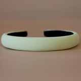 Slender Headband Smokey Lemon Yellow No Studs
