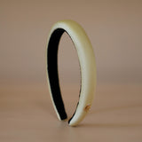 Slender Headband Smokey Butter Yellow No Studs