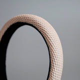 Off Beige Luxe Mesh Slender Headband