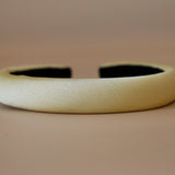 Slender Headband Smokey Butter Yellow No Studs