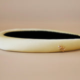 Slender Headband Smokey Butter Yellow No Studs