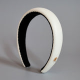 Eco White Leather OG Headband