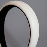 Eco White Leather OG Headband