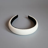 Eco White Leather OG Headband
