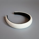 Eco White Leather OG Headband