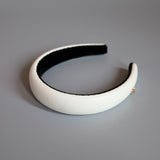 Eco White Leather OG Headband