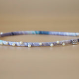 Narrow Studs Headband Purple Pearl