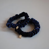 Navy Kira Silk Pony