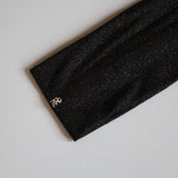 Black Lame Headband