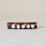 Barrette Brown White