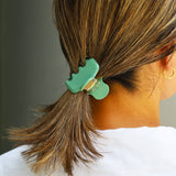 Avocado Green Gloss Lil Hair Clip