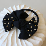 Black Gold Lil Studs Ribbon Pony