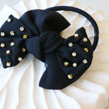 Black Gold Lil Studs Ribbon Pony