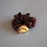 Gold Beans Mini Scrunchie