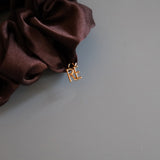 Gold Beans Mini Scrunchie