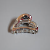 Metal Silver Heart Clip