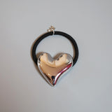 Heta Heart Metal Silver Hair Pony
