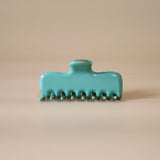Avocado Green Gloss Hair Clip