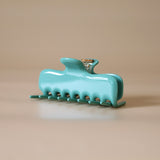 Avocado Green Gloss Hair Clip
