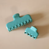 Avocado Green Gloss Lil Hair Clip