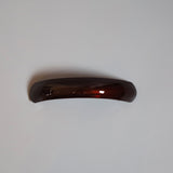 Brown Stone Hair Barrette