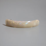 White Stone Hair Barrette