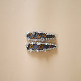 Hair Pin Grey Silver