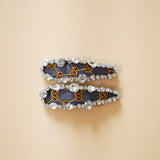 Hair Pin Grey Silver