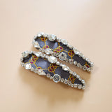 Hair Pin Grey Silver