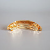Big Metal Gold Barrette