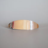 Big Metal Silver Barrette