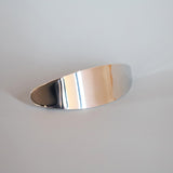 Big Metal Silver Barrette