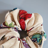 Mix Jacquard Scrunchie