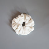 White Pile Scrunchie