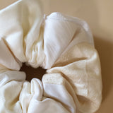 Patchwork Scrunchie White