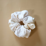 Patchwork Scrunchie White
