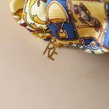 Patchwork Scrunchie Yellow