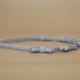 Narrow Headband Grey Ribbon