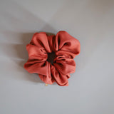 Terracotta Rose Scrunchie