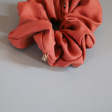Terracotta Rose Scrunchie