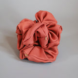 Terracotta Rose Scrunchie