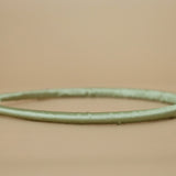 Tight Headband Green Satin