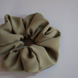 Mushroom Khaki Scrunchie