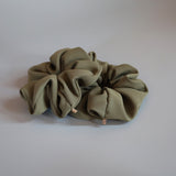 Mushroom Khaki Scrunchie
